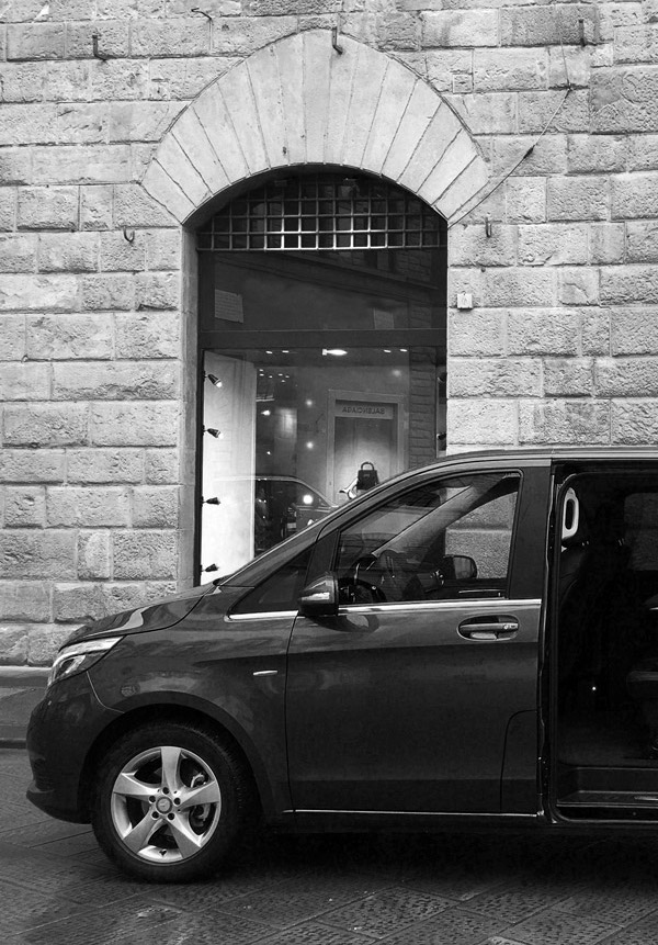 Mercedes Classe V con autista privato